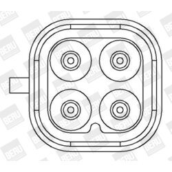 Zapaľovacia cievka BERU ZS406 - obr. 3