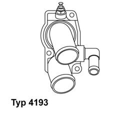 Termostat chladenia WAHLER 4193.92D