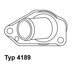 Termostat chladenia WAHLER 4189.87D