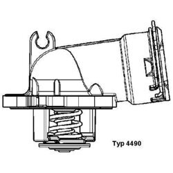 Termostat chladenia WAHLER 4490.87D