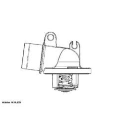 Termostat chladenia WAHLER 4630.87D