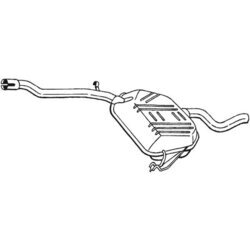 Stredný tlmič výfuku BOSAL 278-325