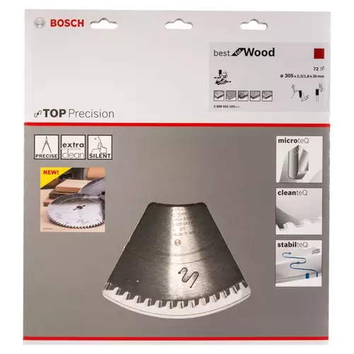 BOSCH Pílový list do okružnej píly Top Precision Best for Wood (2)