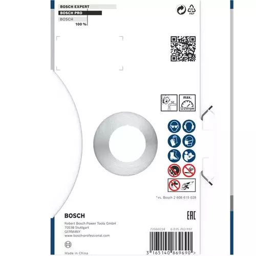 BOSCH Diamantový kotúč PRO Multi Material, 125 x 22,23 mm (3)