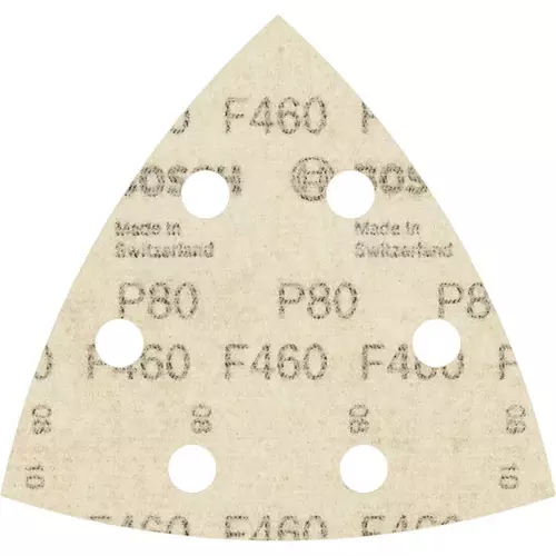 BOSCH Brúsny papier PRO F460, 93 × 93 mm, G80, 5 ks (5)