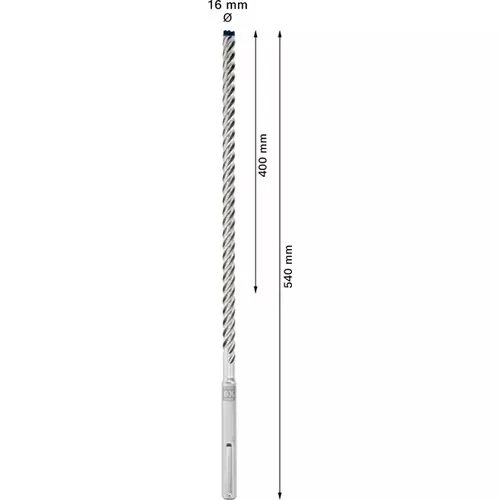 BOSCH Príklepový vrták EXPERT SDS max-8X 16 x 400 x 540 mm, 5 ks