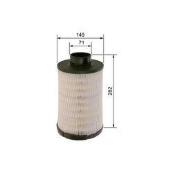 Vzduchový filter BOSCH F 026 401 816 - obr. 4