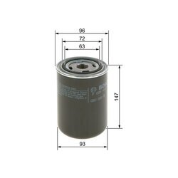 Palivový filter BOSCH F 026 402 037 - obr. 4