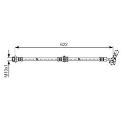 Brzdová hadica BOSCH 1 987 481 A39 - obr. 4