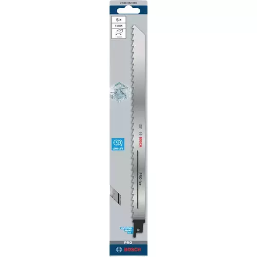 BOSCH Pílový list PRO Ice S 1211 K, 1,25 x 19 x 300 mm, 5 ks