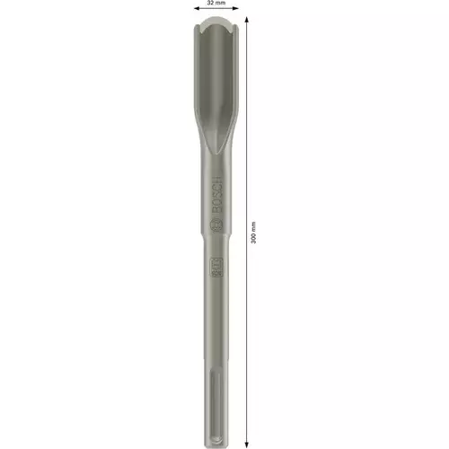 BOSCH Žliabkový sekáč PRO SDS max Hollow Gouging, 32 x 300 mm