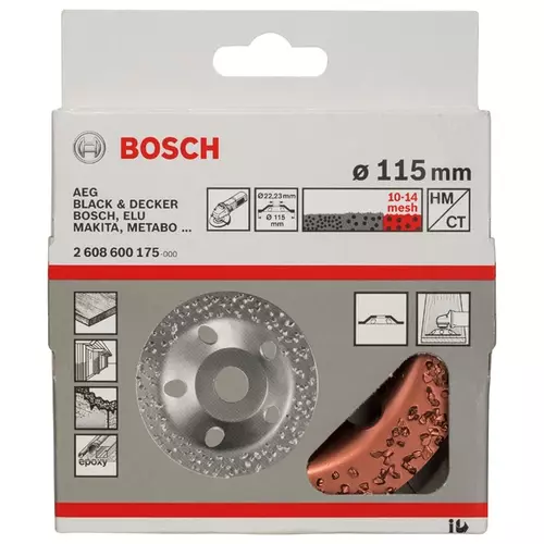 BOSCH Miskovitý brúsny kotúč so zrnom z tvrdého kovu (3)