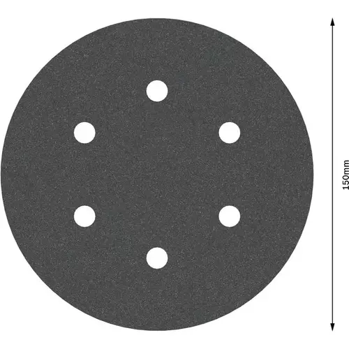 BOSCH Brúsny kotúč PRO F355, 150 mm, G240, 5 ks (4)