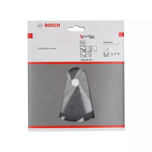 BOSCH Kotúč PRO Wood na drevo pre okružné píly, 160 x 2,2 x 16 mm (20)