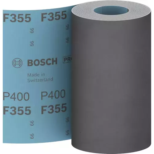 BOSCH Rolka brúsneho papiera PRO C355, 115 mm, 5 m, G400 (5)