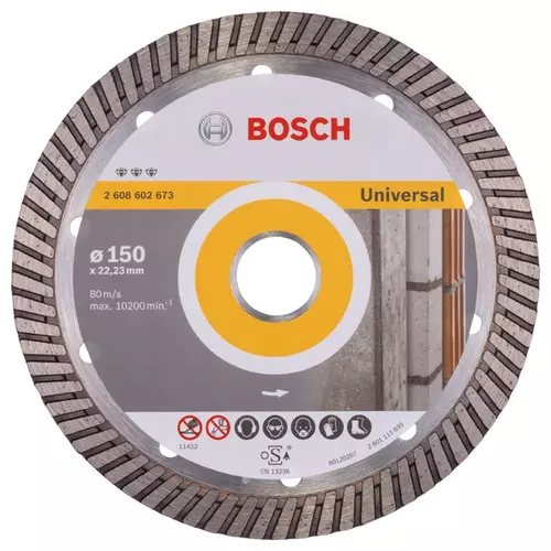 BOSCH Diamantový rezací kotúč Best for Universal Turbo