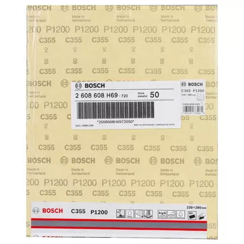 BOSCH Brúsny list C355 (3)