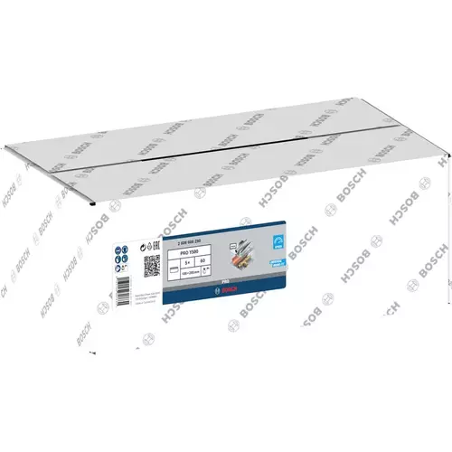 BOSCH Brúsny pás PRO Y580, 100 × 285 mm, 90 mm, G60, 5 ks (3)