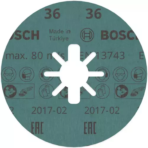 BOSCH PRO R780 X-Lock Fiber Disc, 115 mm, G36