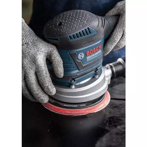 BOSCH Univerzálna brúsna podložka EXPERT Multihole, 125 mm, mäkká (9)