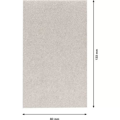 BOSCH Brúsny papier EXPERT M480 pre orbitálne brúsky, 80 x 133 mm, zrnitosť 80, 10 ks (4)