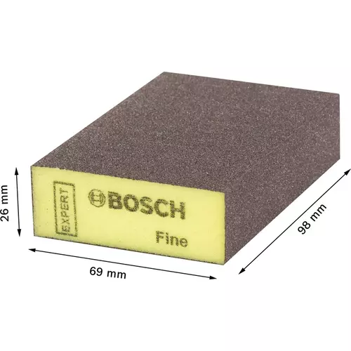 BOSCH Blok EXPERT S471 Standard, 97 × 69 × 26 mm, jemný, 20 ks (4)