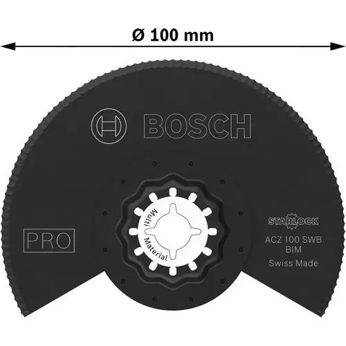 BOSCH Pílový list PRO ACZ 100 SWB pre viacúčelové náradie, 100 mm