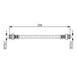 Brzdová hadica BOSCH 1 987 476 937 - obr. 4
