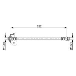 Brzdová hadica BOSCH 1 987 481 888 - obr. 4