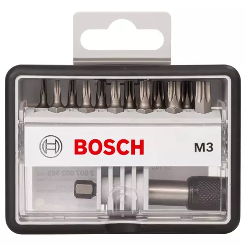 BOSCH 12+1-dielna sada skrutkovacích bitov M T Robust Line, verzia Extra Hard (3)