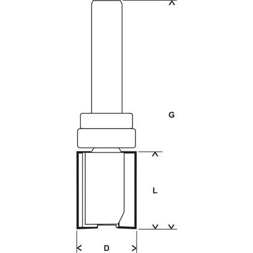 BOSCH Zarovnávacia fréza Expert for Wood Laminate, 8 mm, d1 = 16 mm, l = 20 mm, g = 60 mm (7)