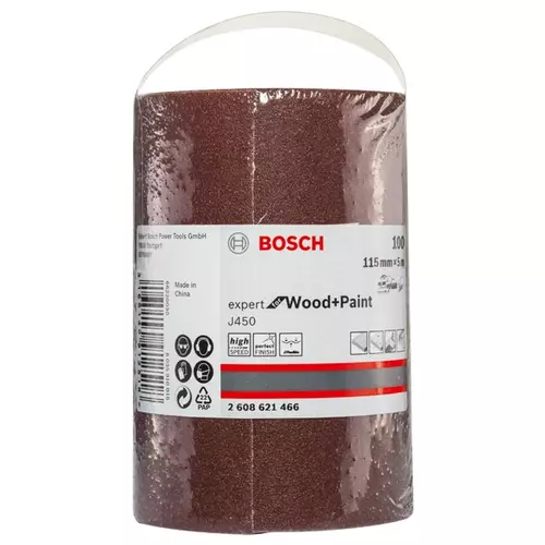 BOSCH J450 Expert for Wood and Paint, 115 mm × 5 m, G120 (3)