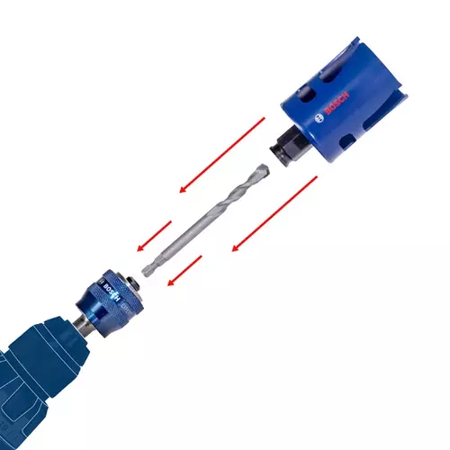 BOSCH Sada dieroviek EXPERT Construction Material, 20/22/25/32/35/40/44/51/60/68/76 mm, 15 ks (20)