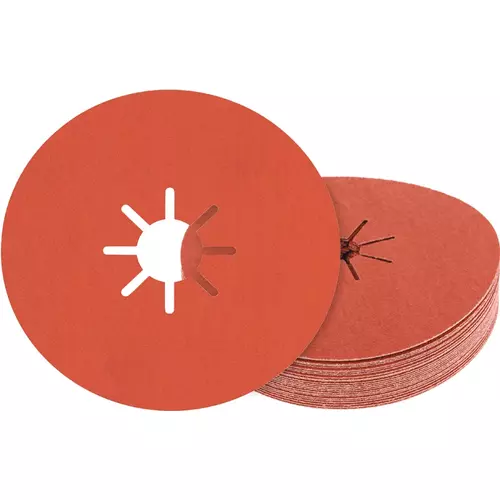 BOSCH Keramický fíbrový kotúč EXPERT R782 Prisma Ceramic Fibre Disc, 180 mm, 22,23 mm, zrnitosť 36 (4)