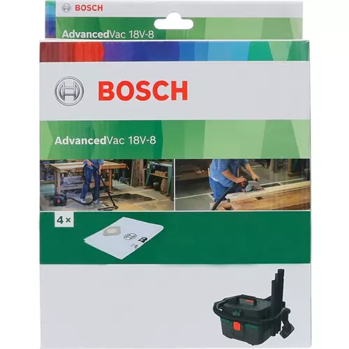 BOSCH Vlnené filtračné vrecká (4 ks) (3)