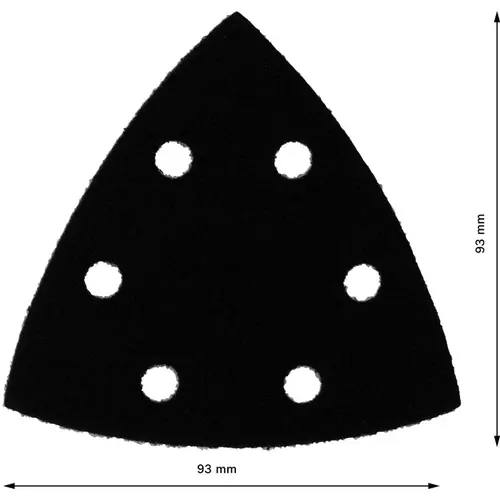 BOSCH Ochrana podložky, 93 × 93 mm, 2×