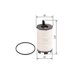 Olejový filter BOSCH F 026 407 011 - obr. 4