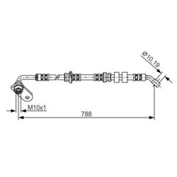 Brzdová hadica BOSCH 1 987 476 935 - obr. 4