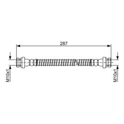 Brzdová hadica BOSCH 1 987 481 960 - obr. 4