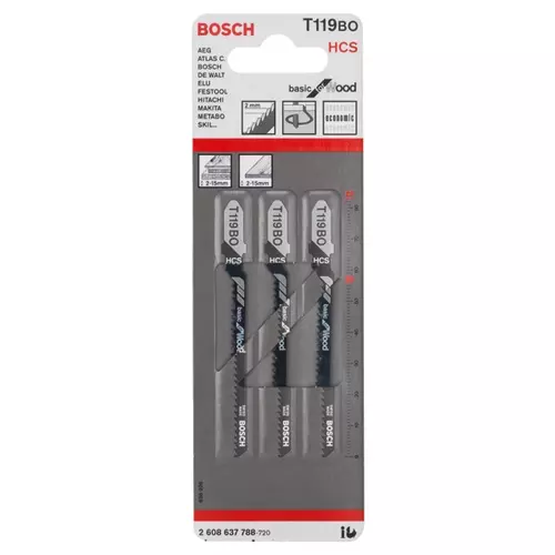 BOSCH Pílový list do priamočiarych píl T 119 BO (3)