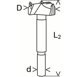 BOSCH Ozdobný vrták z HM (7)
