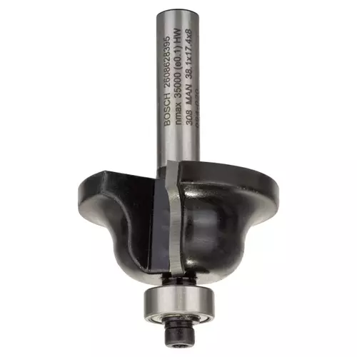 BOSCH Fréza na vytváranie hrán B, 8 mm, r1 = 6,3 mm, b = 12,7 mm, l = 17 mm, g = 61 mm