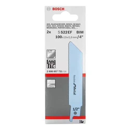 BOSCH Pílový list do chvostovej píly S 522 EF (3)