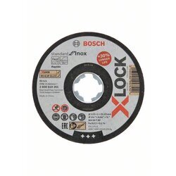 BOSCH Rovné rezanie X-LOCK Standard for Inox 115 x 1 x 22,23 mm (3)