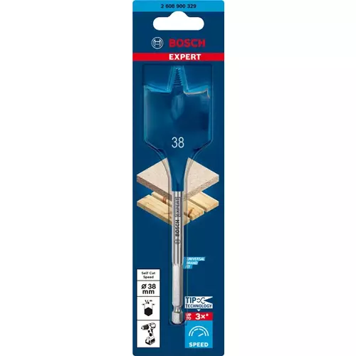 BOSCH Frézovací vrták EXPERT Self Cut Speed, 38 × 152 mm (3)