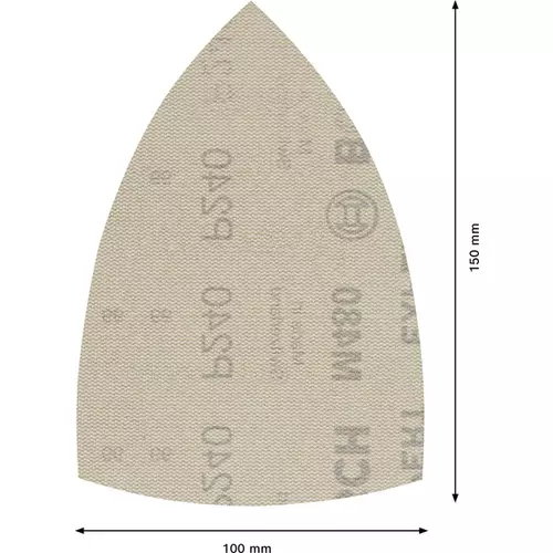 BOSCH Brúsny papier EXPERT M480 pre viacúčelové brúsky, 100 x 150 mm, zrnitosť 240, 10 ks (4)