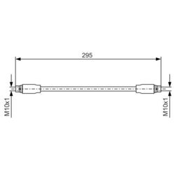 Brzdová hadica BOSCH 1 987 476 717 - obr. 4