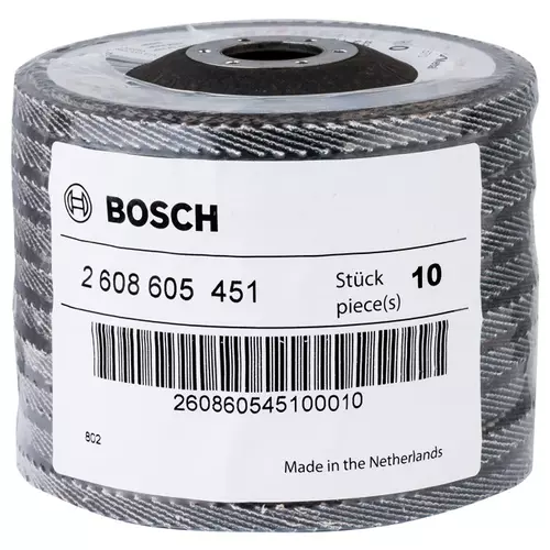 BOSCH Lamelový brúsny kotúč PRO X571, 115 mm, G60 (11)