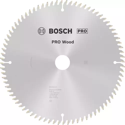 BOSCH Kotúč PRO Wood na drevo pre okružné píly, 250 x 3,2 x 30 mm (6)