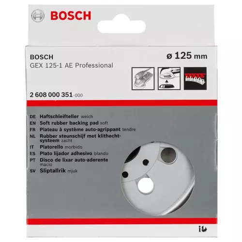 BOSCH Brúsny tanier (2)